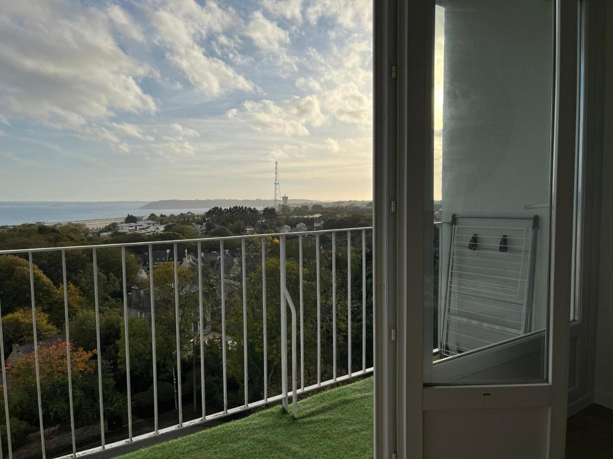 Nouveau! Appartement Vue Mer 180° Et Place Parking Брест Экстерьер фото